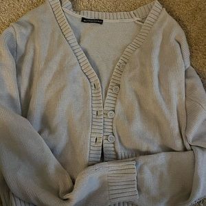 Purple brandy melville cardigan